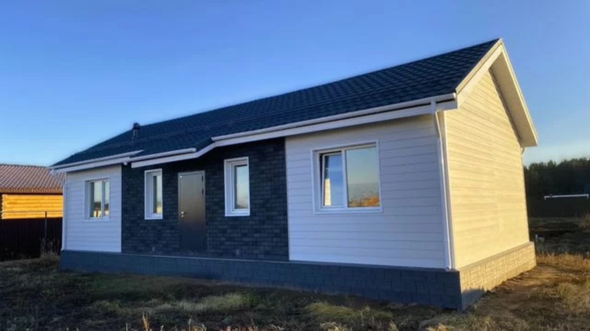 Показ дома в коттеджном поселке «Солнечный берег» (ул. Солнечная, д.5, большой дом)