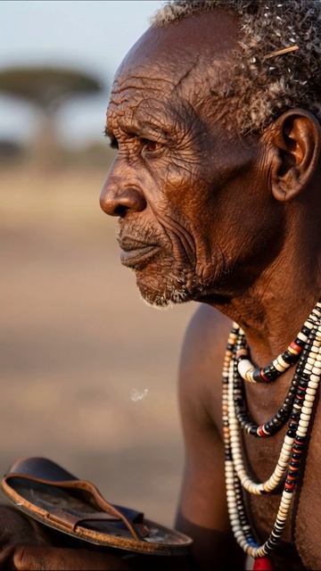 Мудрость веков: Портрет старейшины #мудрость #традиции #культура