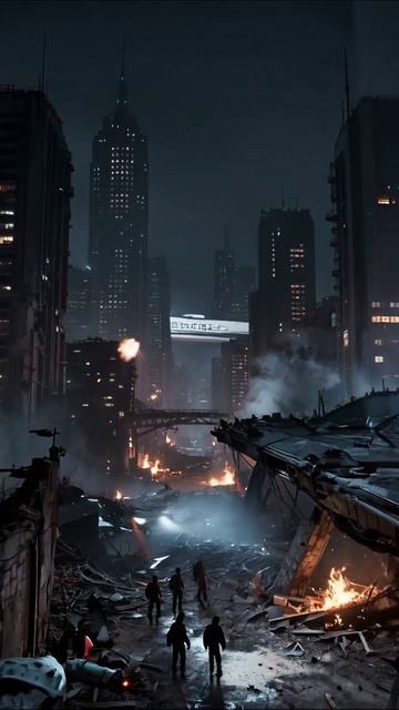 Пустошь мегаполиса: выживание в мире после апокалипсиса #постапокалипсис #выживание #фантастика