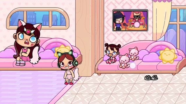 Avatar world. Аватар ворлд. Семейный завтрак