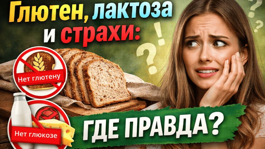 Глютен, лактоза, страхи где правда