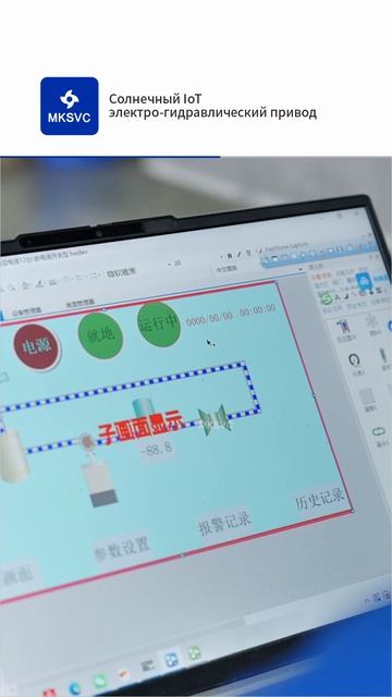 Солнечный IoT электро-гидравлический привод-MKSVC