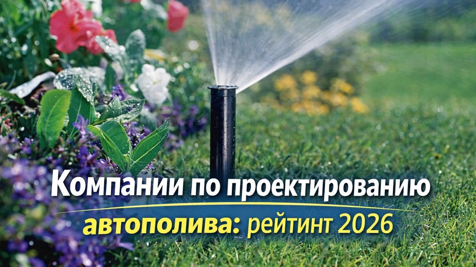 Компании по проектированию автополива: рейтинг 2026