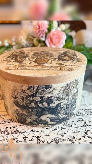 Интерьрные короба Птицы, Животные, Голландские пейзажи - старинне гравюры 18в.