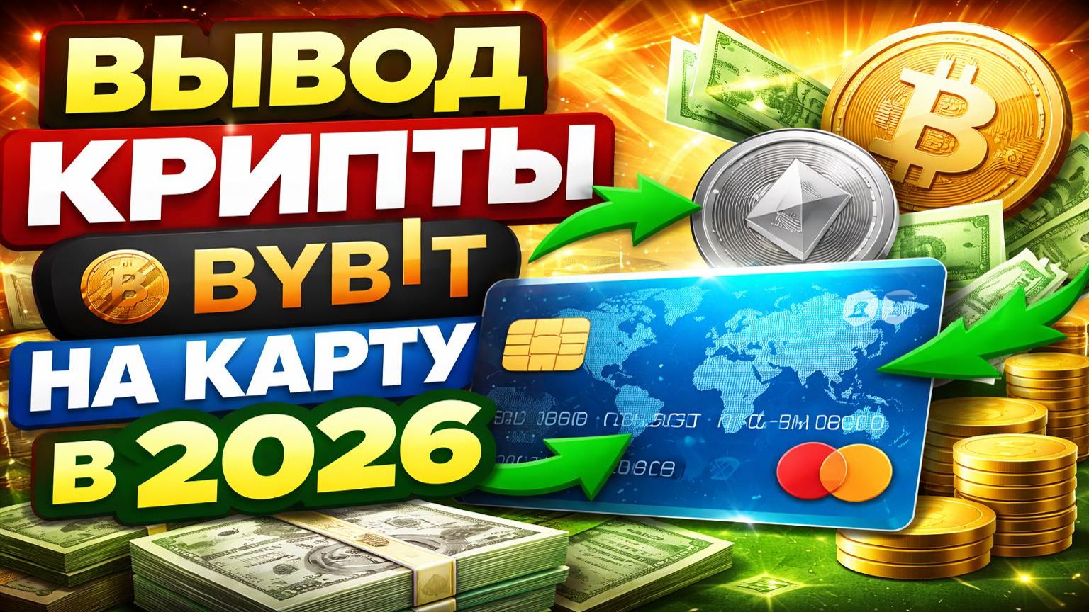 Вывод крипты с Bybit на карту 2026 | Вывод с байбит на карту