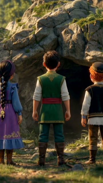 Пещера дракона полна опасностей. Туган Батыр с друзьями идёт туда, откуда не каждый сможет вернуться