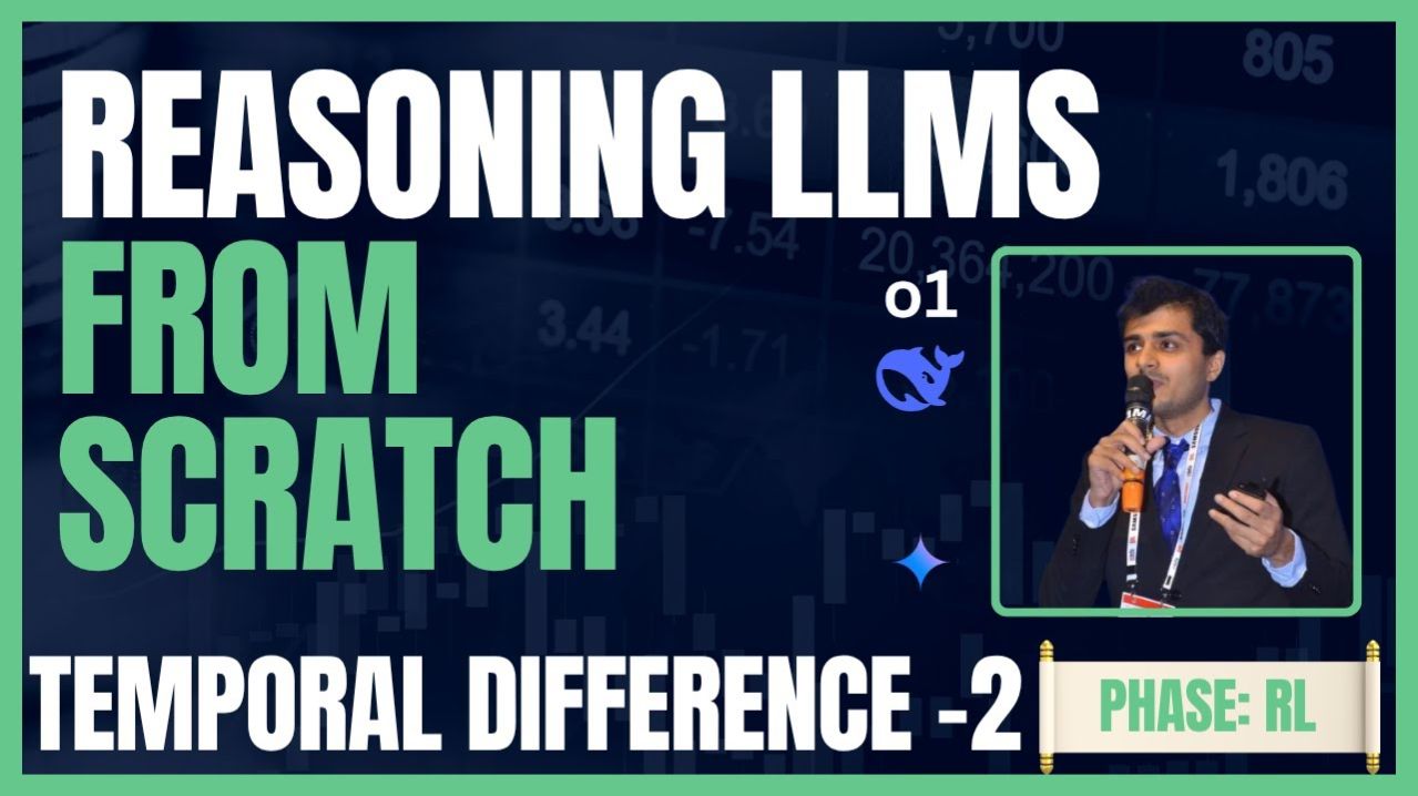 11) Lecture 10 -Temporal Difference Control Reinforcement Learning Phase Reasoning LLMs From Scratch
