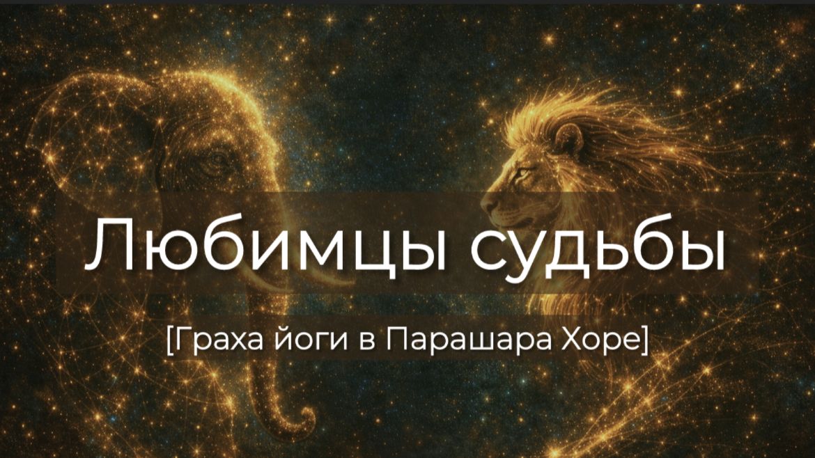 Любимцы судьбы [Граха йоги в Парашара Хоре]