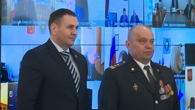 Награды добровольцам отряда БАРС-8 