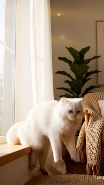 Прыжок в тишине #cat #видосыоткота #cute #веселыекоты #прикольныекоты #прикольныекоты #funnycats