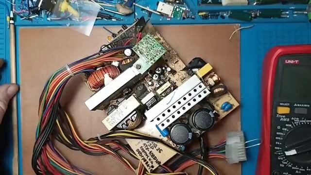 22. НАРОДНЫЙ СПОСОБ поиска причины поломки ИБП ком-а АТХ W. Carpenter 1854  17-20