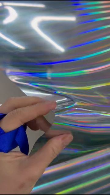 0407metal Paper Box Holographic Paper Metalic Metallized Package Box Paper 5162