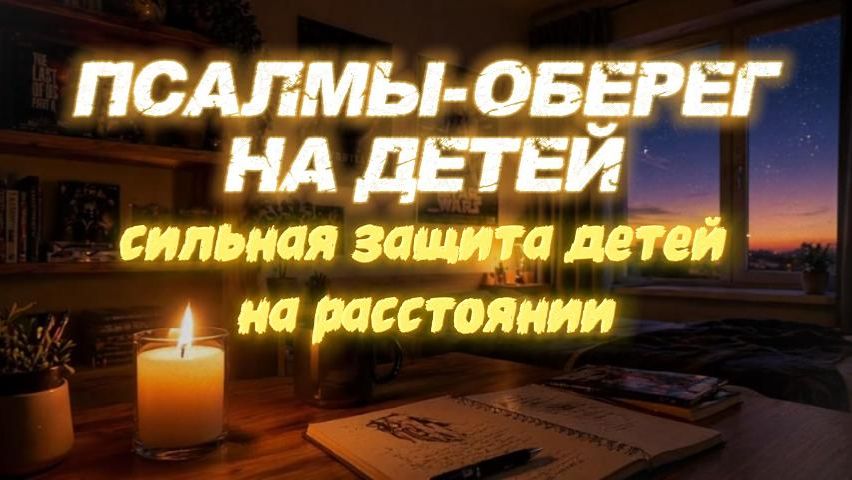 Оберег для детей вдали: сильные псалмы на защиту от всего зла