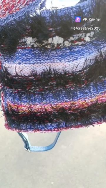 Обзор вязаной сумки