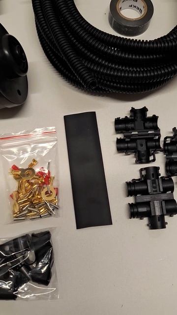 Комплект для самостоятельной сборки проводки прицепа