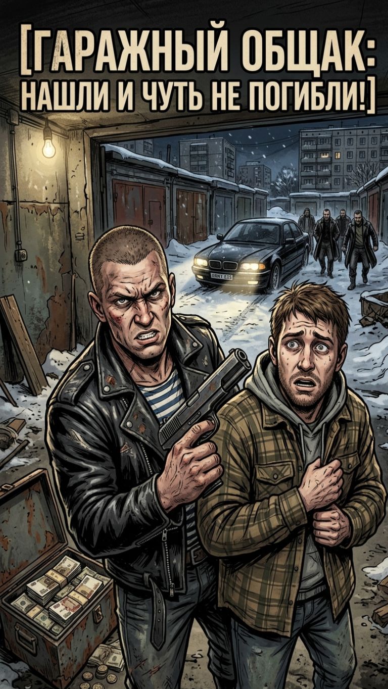 ГАРАЖНЫЙ ОБЩАК Нашли клад из 90-х и чуть не погибли!