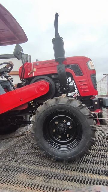 Полноприводный Шифенг отчалил к своему владельцу! #минитрактор #трактор