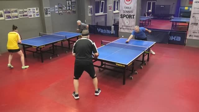 Морозов И. (473) - Иванов В. (458) 14.04 настольный теннис турнир Лиги TTSPORT Санкт-Петербург