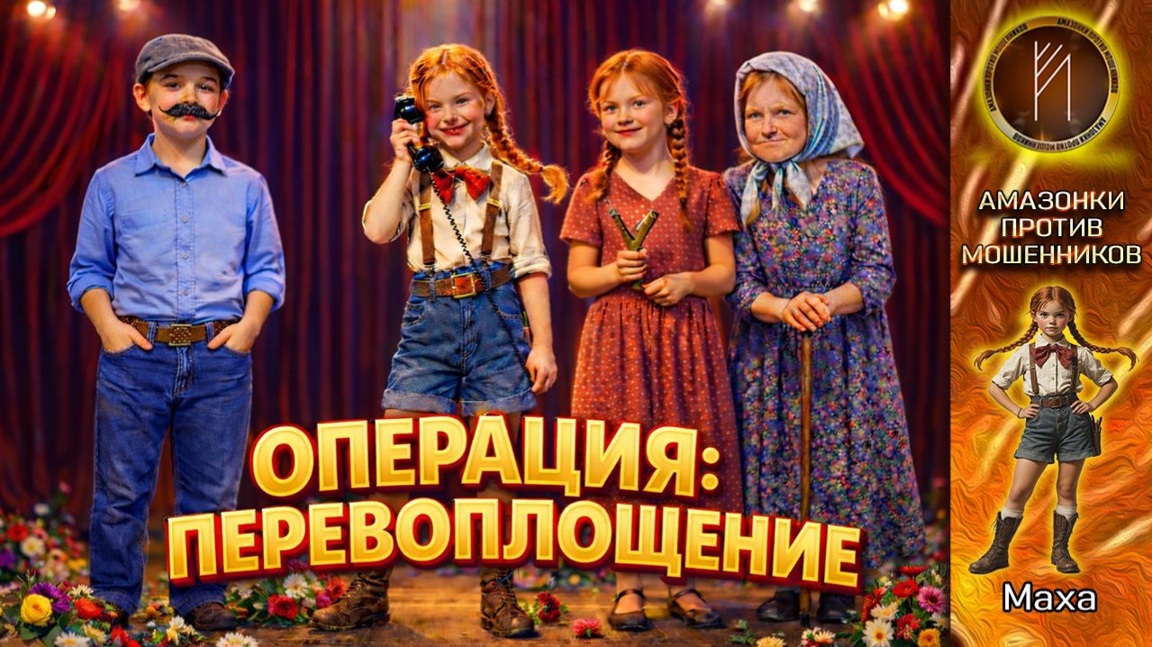 МАХА / ИГРАЕТ РОЛИ - ЛОМАЕТ СХЕМЫ / АКТРИСА КОТОРУЮ МОШЕННИКИ НЕ ЗАКАЗЫВАЛИ