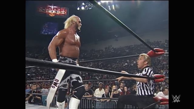 FULL MATCH: Ric Flair Vs. Hollywood Hogan Vs. Diamond Dallas Page Vs. Goldberg | WCW Title Match