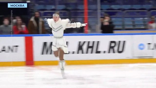 Падение не помешало юной удачнинской фигуристке привезти медали с московского фестиваля