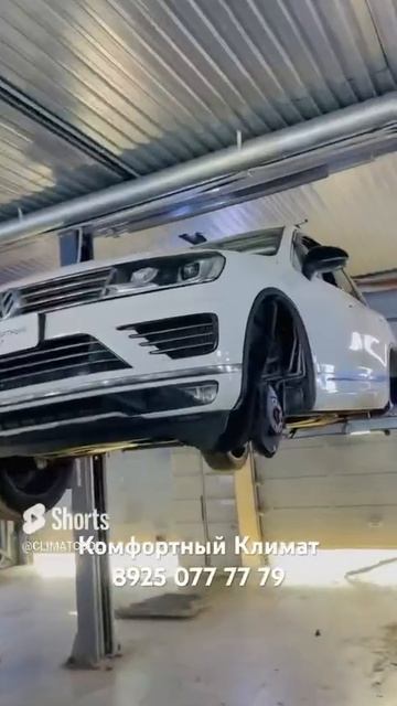 Volkswagen Touareg NF задний контур кондиционера ❄️ утечка фреона из трубок. Замена трубок на шланги
