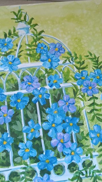 Рисую гуашью каждый день