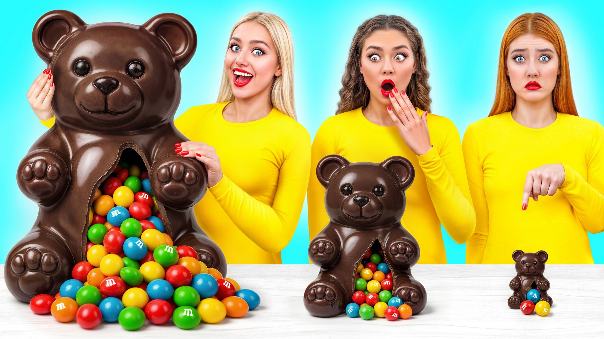 Большая, Средняя или Маленькая Тарелка Челлендж | Крутые Трюки с Едой от Multi DO Challenge