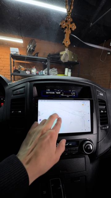 Мультимедиа для Mitsubishi Pajero 4  #мультимедиа  #teyes  #Android  #дооснащение