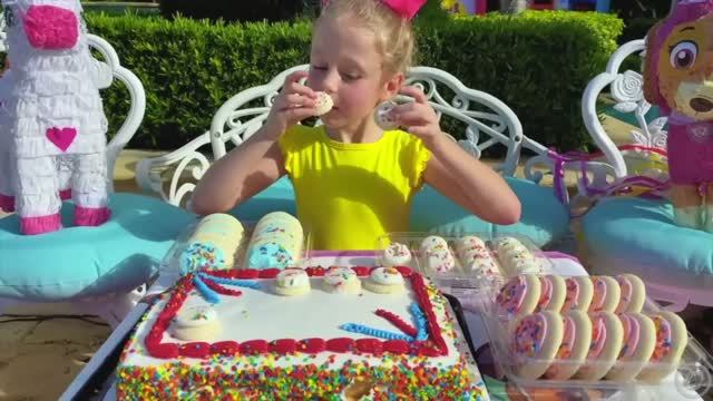 Nastya Invited Friends To The Playdate
