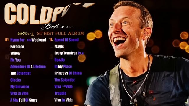 Coldplay Greatest Hits Full Album - Best Of Coldplay - Live Concert Setlist - 1 Hour Experience #m12
