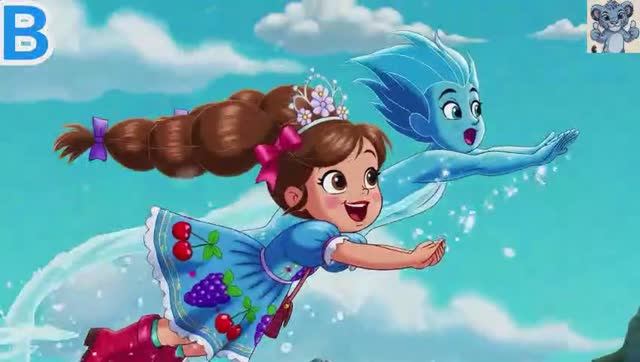 Сказка про Девочку-букву В и её друга Ветра