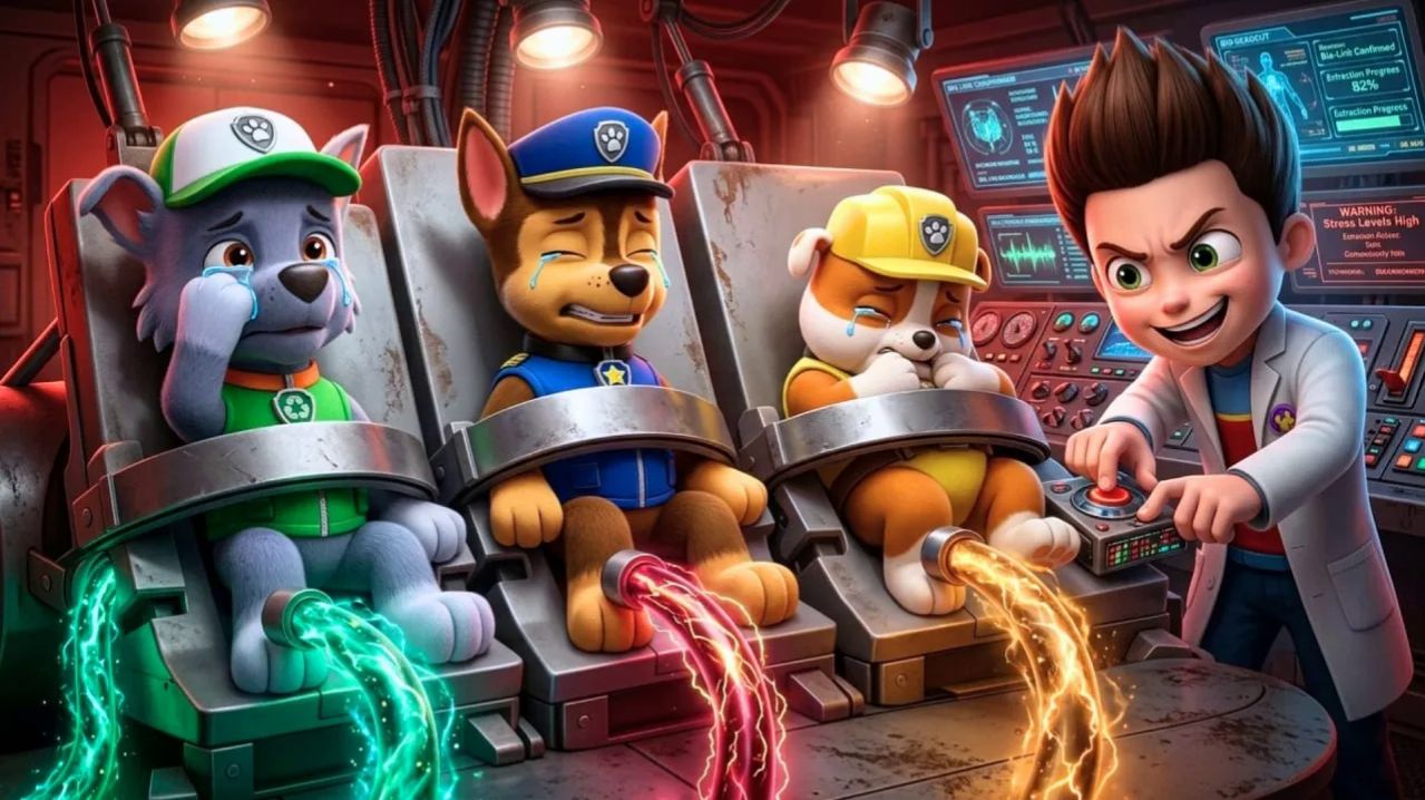 «Щенячий патруль» потерял свои цвета! Смогут ли они их вернуть?