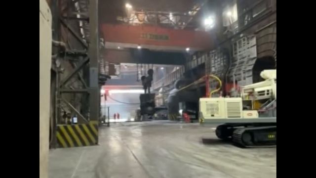 Конвертерный разфутеровщик