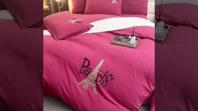 Комплект постельного белья «Малиновый бриз»