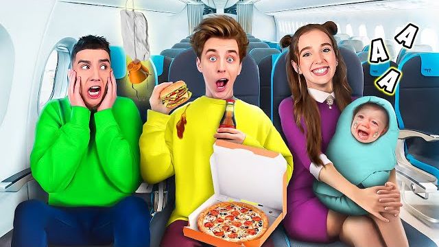 ТИПЫ ЛЮДЕЙ в САМОЛЕТЕ ! Влад а4 Бумага а4 А 4 Влад Бумага А4 Видео Влада