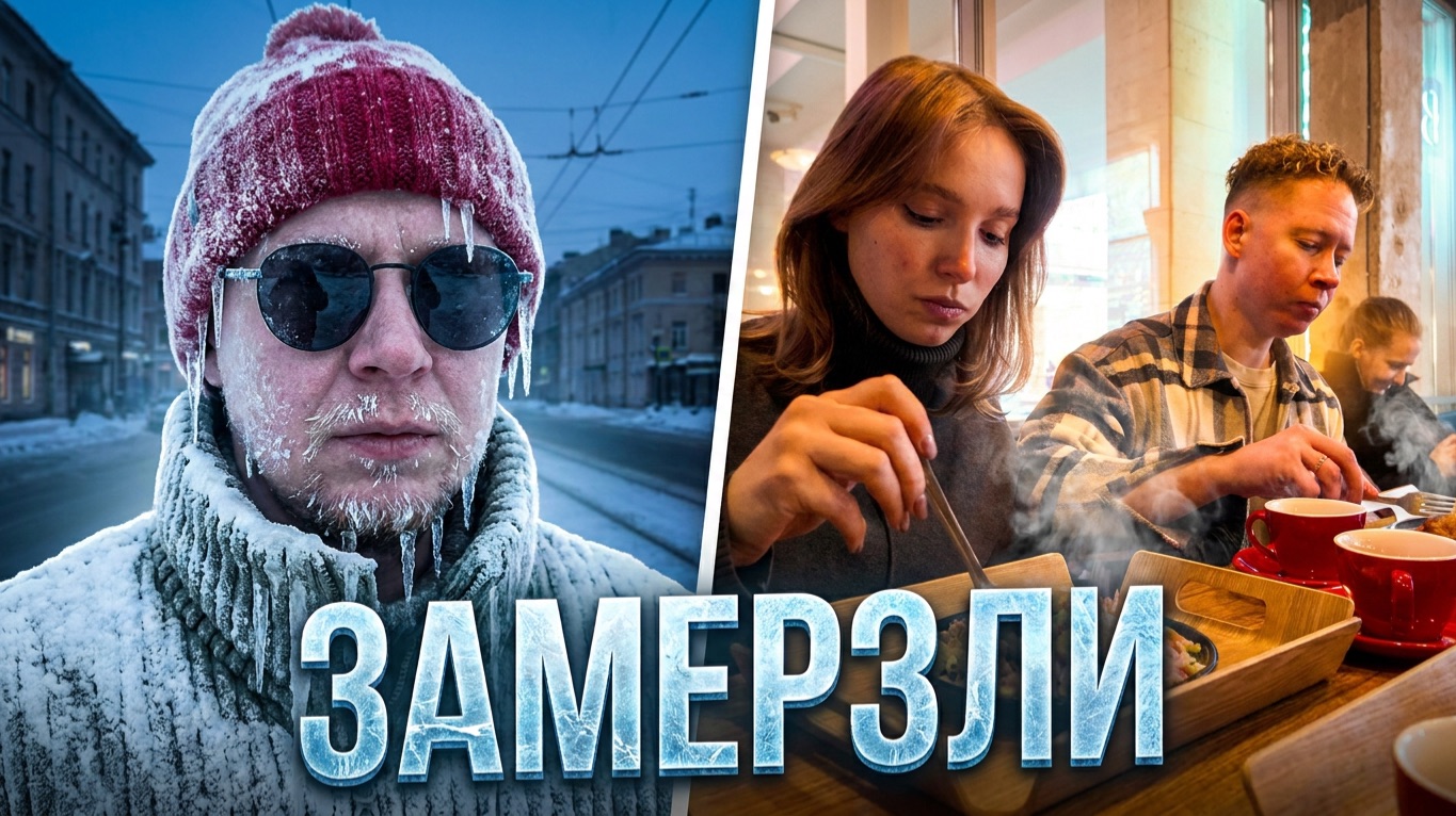 В Питере — морозиться! ❄️ Ленивый влог