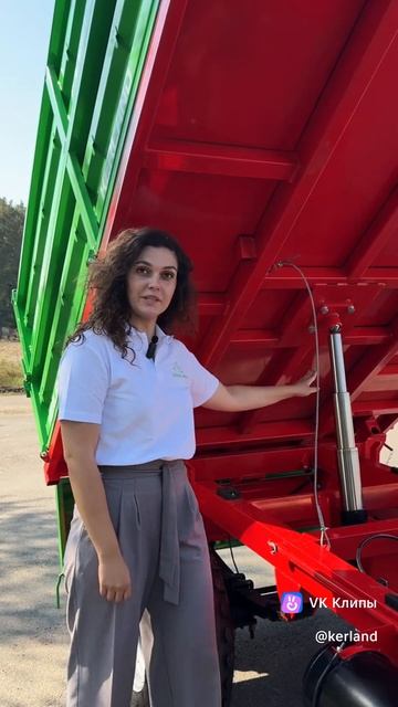 Прицеп Kerland П-3530 самосвальный на три стороны (3.5 т)