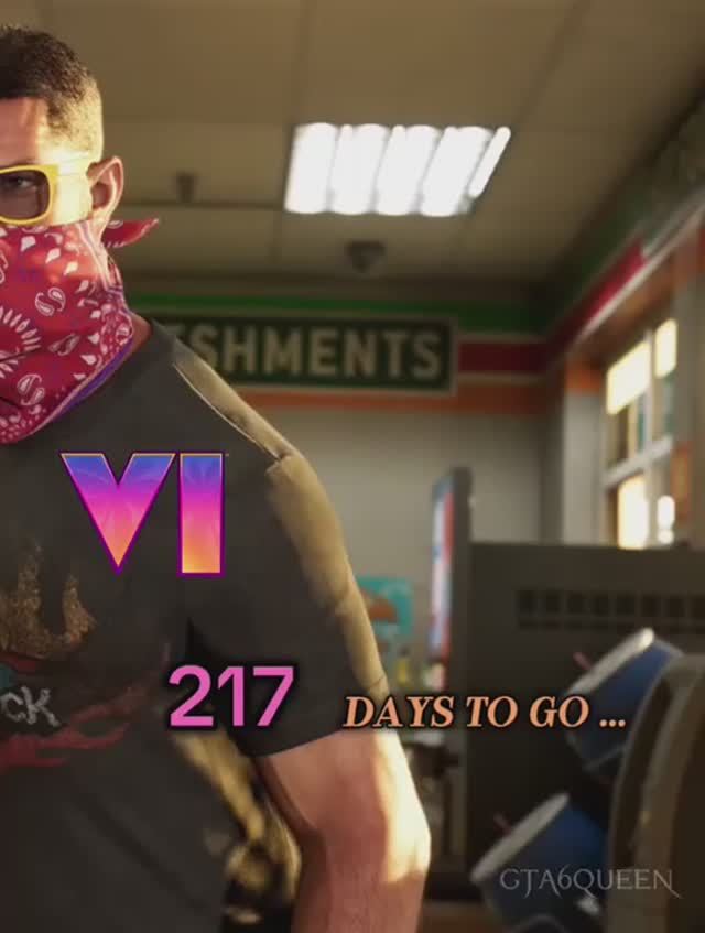 Считаем дни до релиза GTA- VI