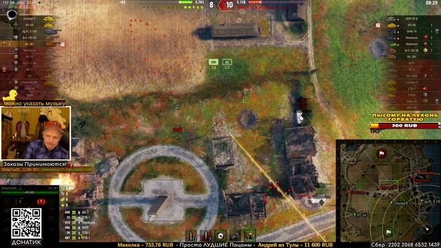 Редкие такие бои на топ Арте и тем более такие Медали -  Объект 261.