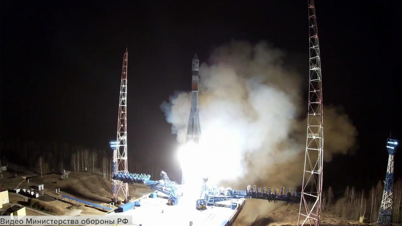 С космодрома 