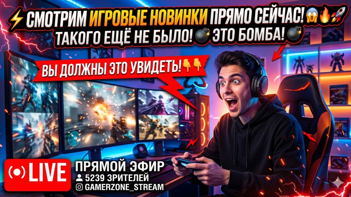 🎮Играем в 🔥Новинки
