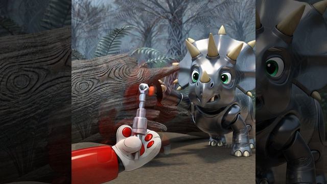 ОЙ! Динозавр застрял 😱 Мурбот приходит на помощь