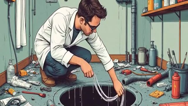 Современные способы очистки канализационных труб от засоров и заглушек