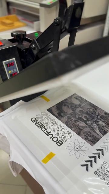 DTF-печать на футболке