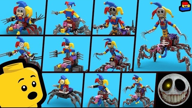 LEGO Poppy Playtime: прототип (десять разных способов сборки)