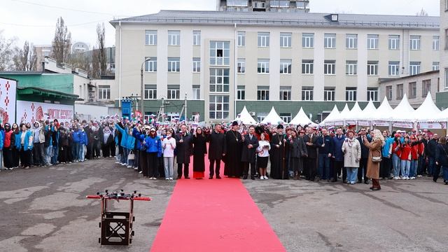 На площадке Белгородского Индустриального колледжа состоялась студенческая Пасха