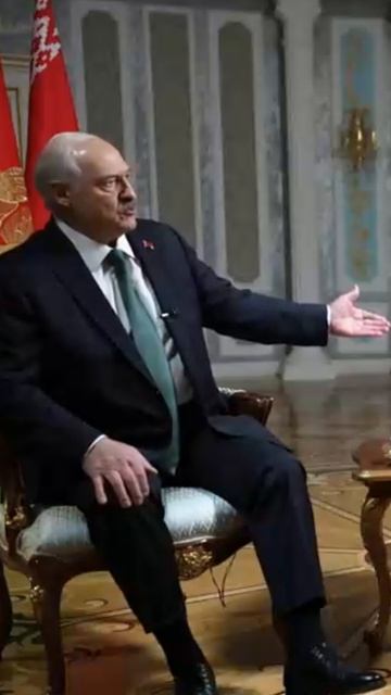 Лукашенко: Вы самые настоящие диктаторы! Вы готовы бомбить, ломать, крошить! // Интервью RT