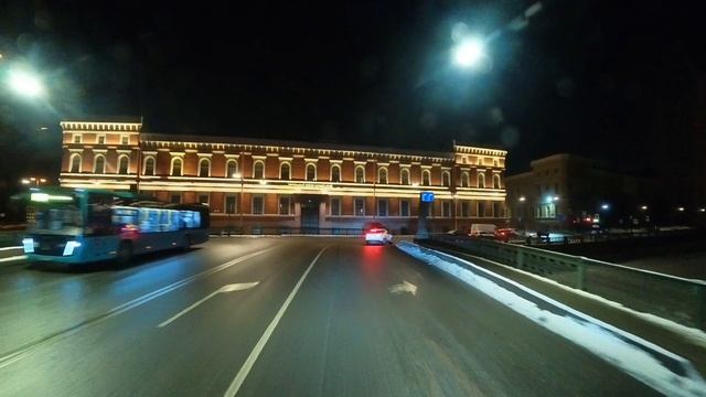 Ночной Питер.