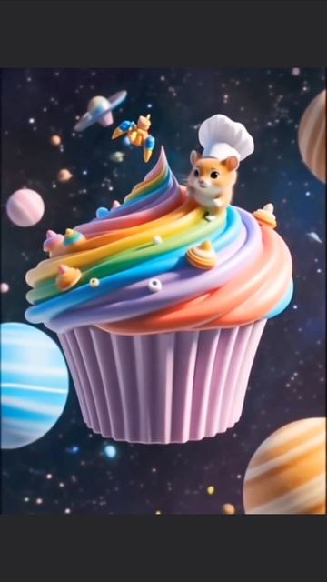 Мороженое в космосе, копибара и белка-кондитер)